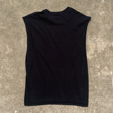 Load image into Gallery viewer, Lightly Faded Lonesummer Black Cutoff Shirt
