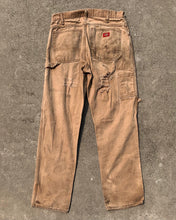 Load image into Gallery viewer, Beige Dickies Heavily Ripped Carpenter Pants
