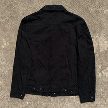 Load image into Gallery viewer, Black Scale Black Denim Jacket
