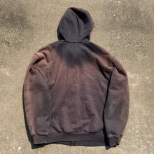 Load image into Gallery viewer, Carhartt Heavily Faded Grey Rain Defender Hooded Zip Up Jacket
