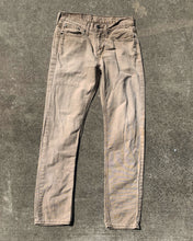 Load image into Gallery viewer, Beige Lightly Distressed Jeans
