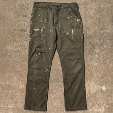 Load image into Gallery viewer, Green Carhartt Painted Carpenter Pants
