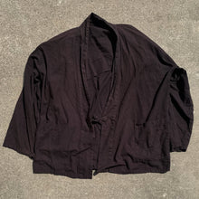 Load image into Gallery viewer, Faded Japanese Black Kimono
