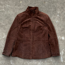 Load image into Gallery viewer, Dark Brown Suede Jacket
